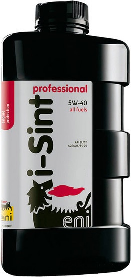 Масло моторное синтетическое - ENI i-Sint Professional 5W-40 1л